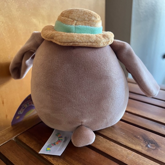 *CROSS LIST* NWT 5” Yong the Chocolate Bunny Rabbit Squishmallow Easter edition - Picture 4 of 4